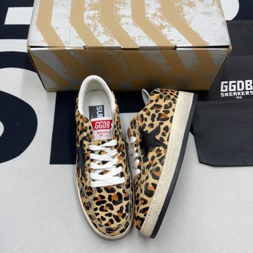 Golden Goose Ball Star Leopard