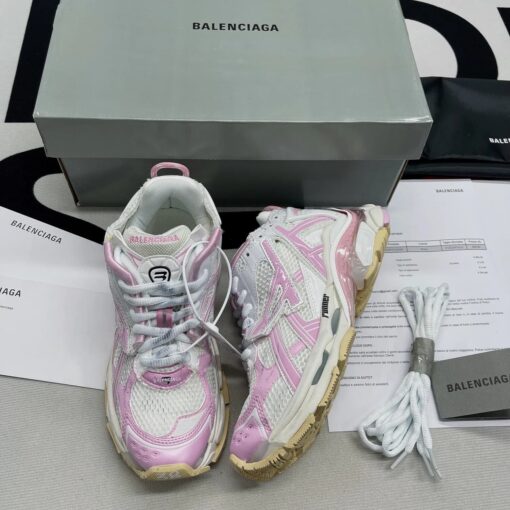 Balenciaga Runner Trainers in Pink