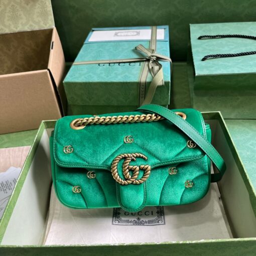 Gucci Shoulder Bag Green 446744