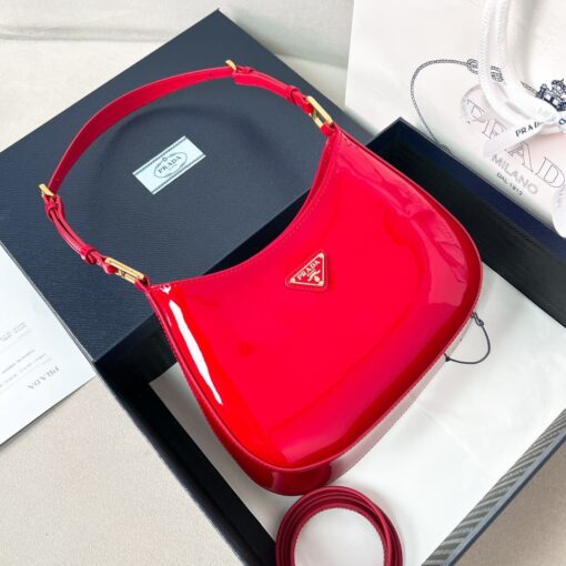 Prada Cleo Handbag Red