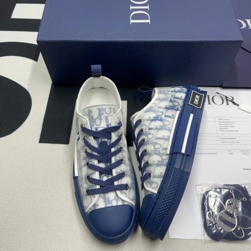 B23 Low Dior Oblique - Blue