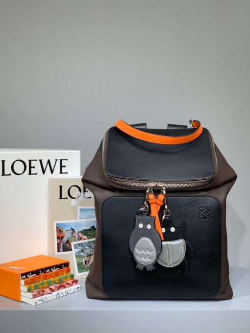 Loewe Goya Backpack Black Brown