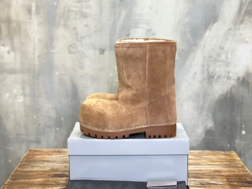 Balenciaga Alaska Fur Low Boot