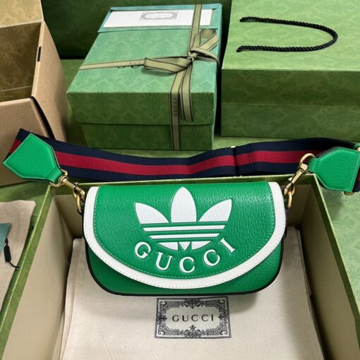 Gucci x Adidas Mini Bag Green 727791