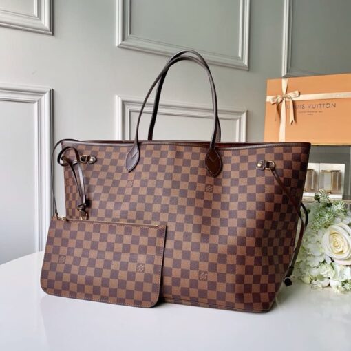 LV Neverfull GM Ebene Canvas