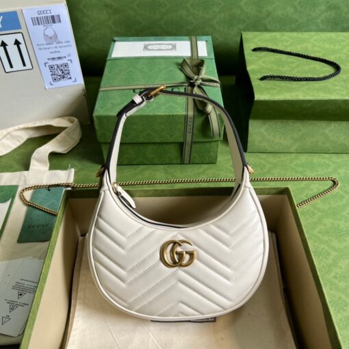 Gucci HandBag White 699514