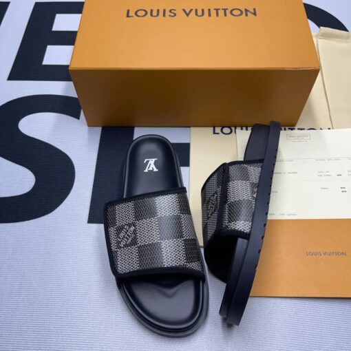 LV Miami Mule Slide Logo (Men's)