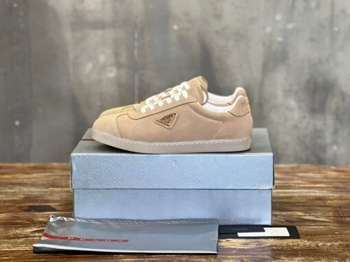 Prada Lane Suede Sneakers