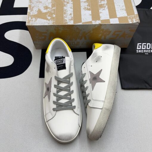 Golden Goose Superstar White Yellow