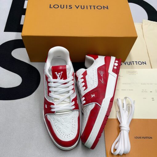 LV Trainer Mini Monogram Red