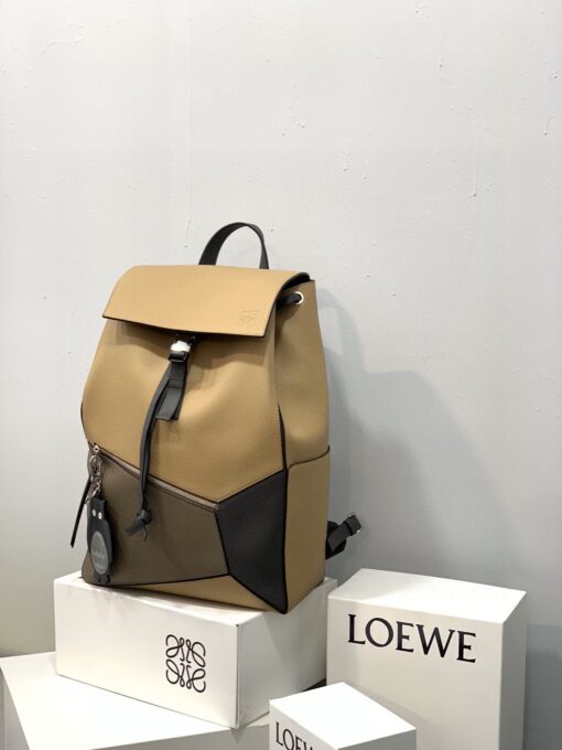 Loewe Puzzle Backpack Beige