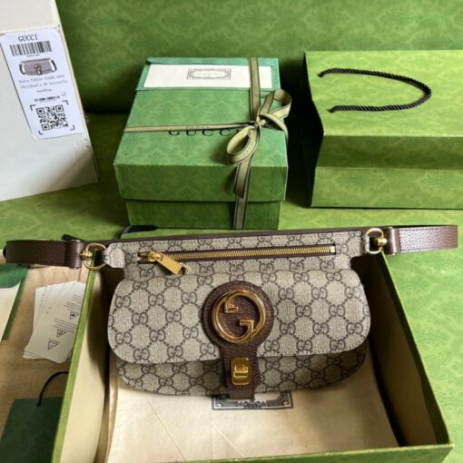 Gucci Belt Bag Brown 718154