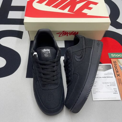 Stussy x Air Force 1 Low Triple Black