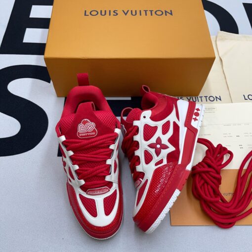 LV Skate Sneaker Red