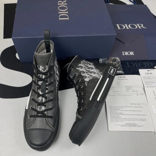 B23 High Black Dior Oblique