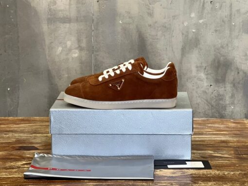 Prada Lane Suede Sneakers