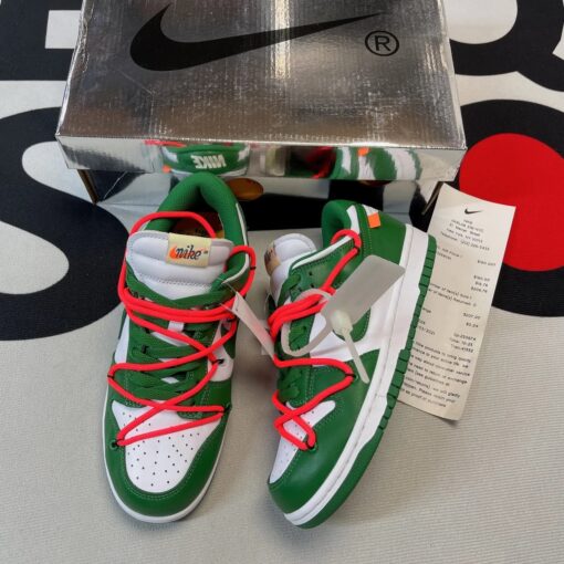 Off-White Dunk Low Pine Green