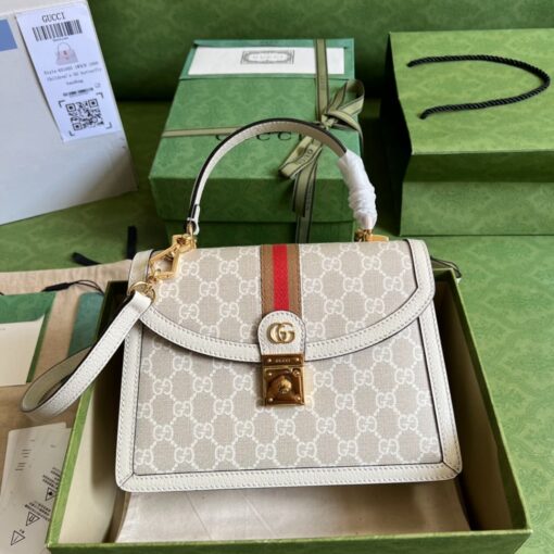 Gucci HandBag White 651055